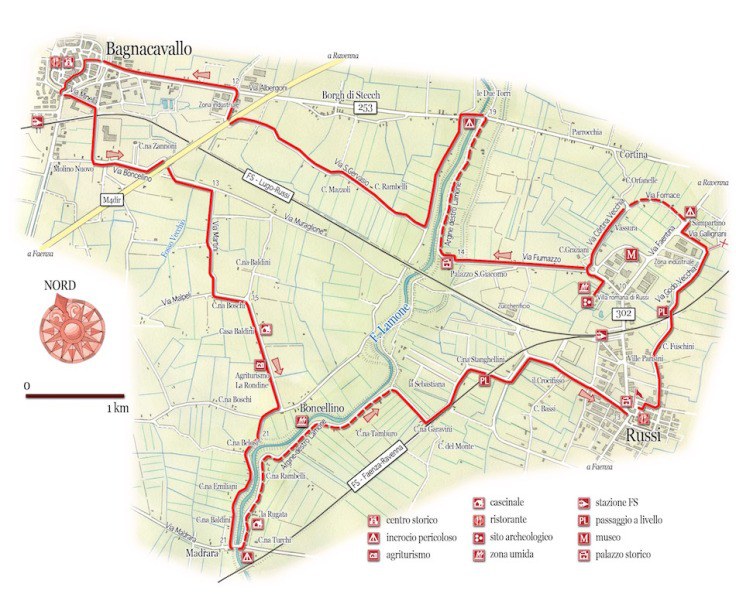 CICLOTURISMO - ITINERARIO 3 - NELLE TERRE DEL PASSATOR CORTESE - MAPPA PERCORSO.jpeg