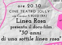 "30 anni di una sottile linea rosa"