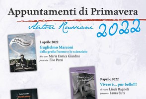 Appuntamenti di primavera 2022: autori russiani per una rassegna letteraria