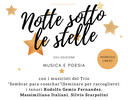 Canzoni e poesie alla XXV “NOTTE SOTTO LE STELLE”