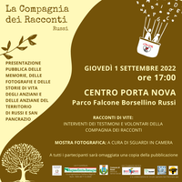 Compagnia dei Racconti: progetto di contrasto  alle solitudini involontarie degli anziani
