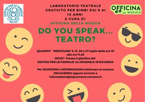 Do you speak teatro?