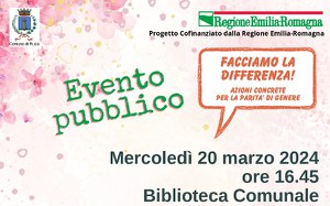 «Facciamo la differenza»: un evento pubblico  per presentare i risultati dei corsi