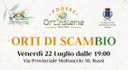 Orti di scambio: pic nic sul prato per scoprire OrtInsieme