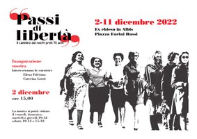 "Passi di libertà. Il cammino dei nostri primi 70 anni"