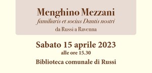 Presentazione del libro "Il caso di Menghino Mezzani tra Dante e la Romagna"