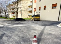 In corso i lavori di asfaltatura delle strade