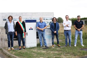 Inaugurato il collegamento con fibra ottica della zona artigianale di Russi