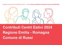 Progetto per il contrasto alle povertà educative e la conciliazione vita-lavoro: sostegno alle famiglie per la frequenza di centri estivi anno 2024