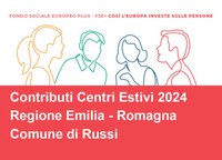 Progetto per il contrasto alle povertà educative e la conciliazione vita-lavoro: sostegno alle famiglie per la frequenza di centri estivi anno 2024