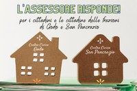 Riprende il servizio di ricevimento dei cittadini nelle frazioni da parte dell'Assessore