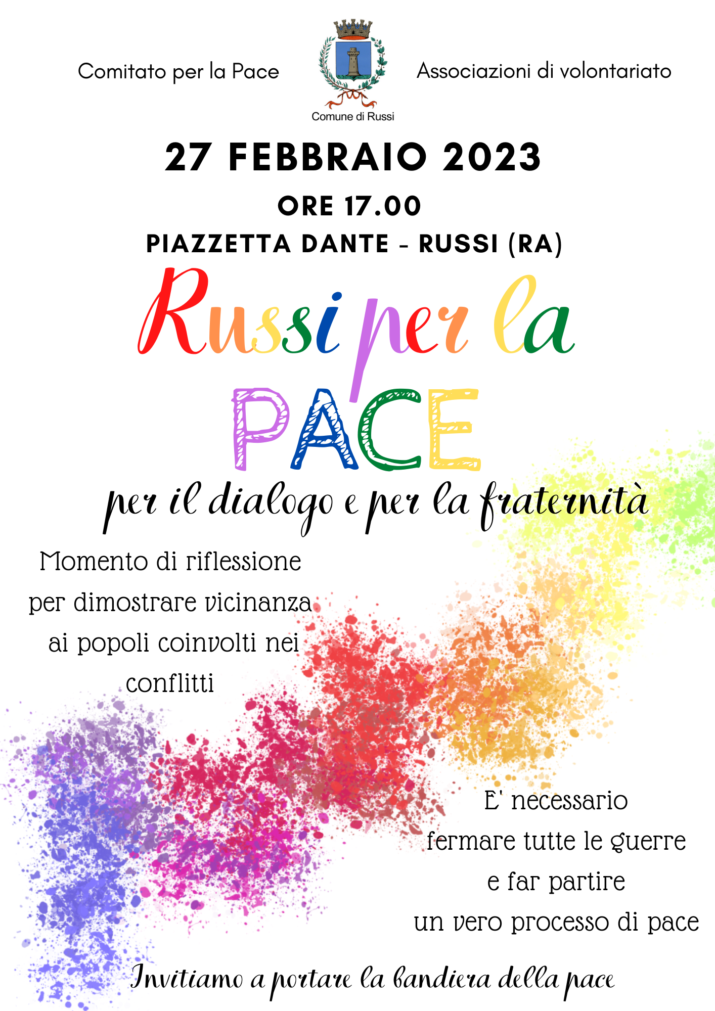 Russi per la pace 23 - locandina.png