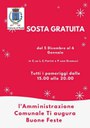 Sosta gratuita in centro a Russi